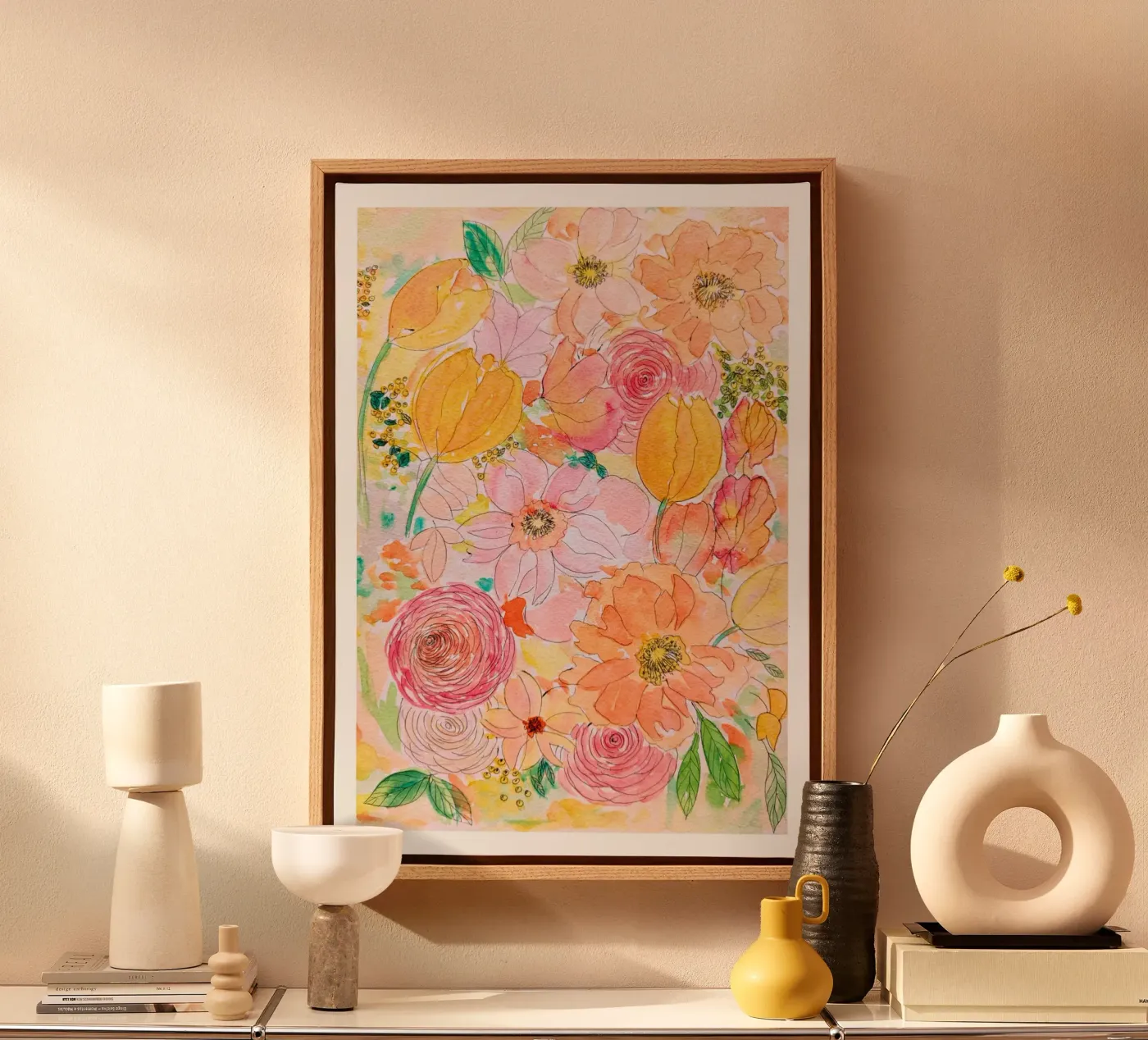 Spring freshness canvas by melimelocreations