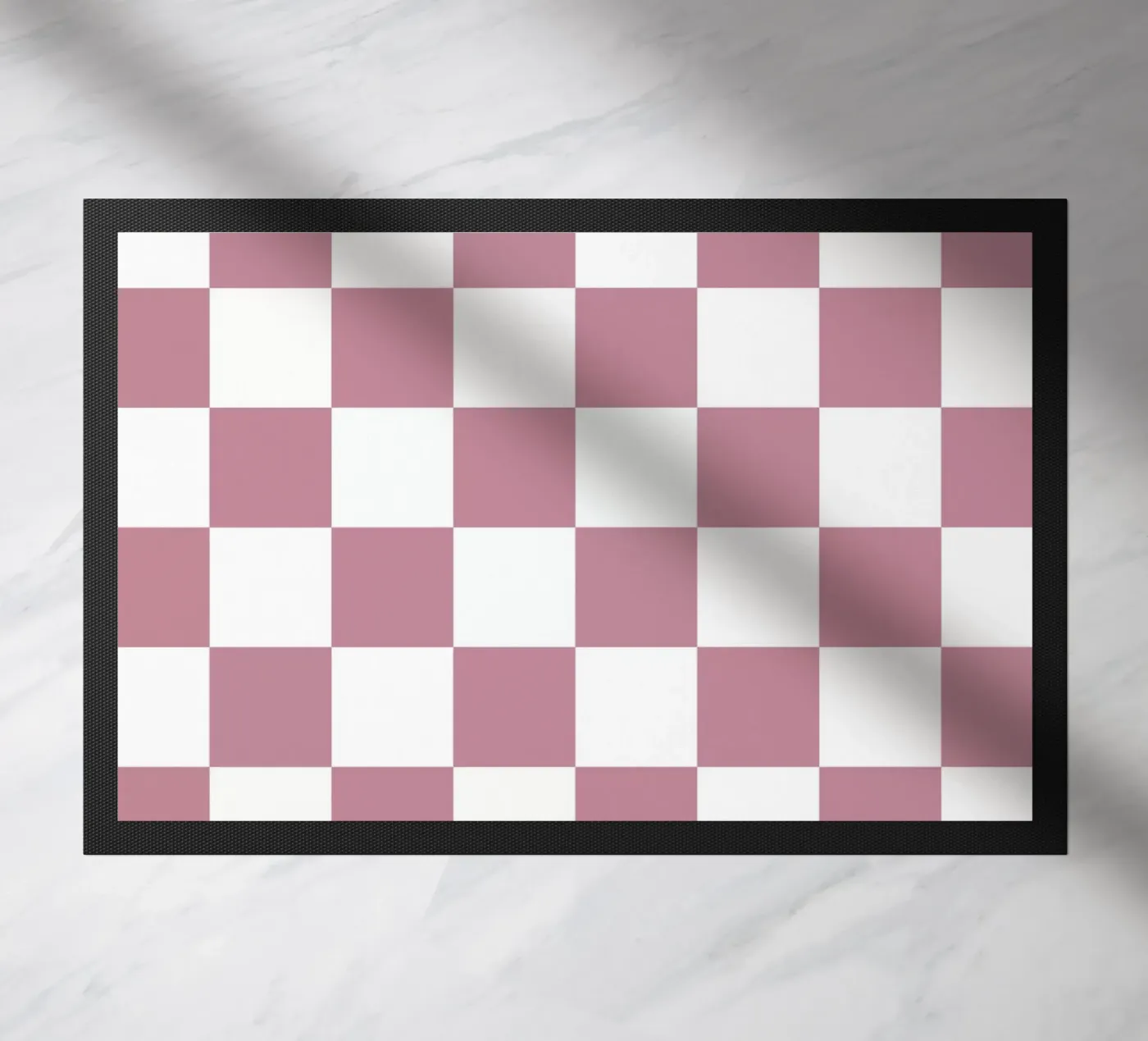Karo Rose doormat by Studio ROSAGRAU
