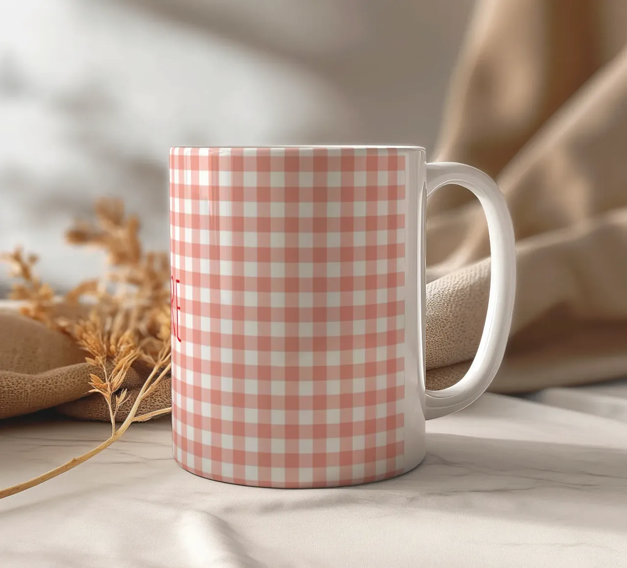 Amore Karo Peach tazza in ceramica da Studio ROSAGRAU