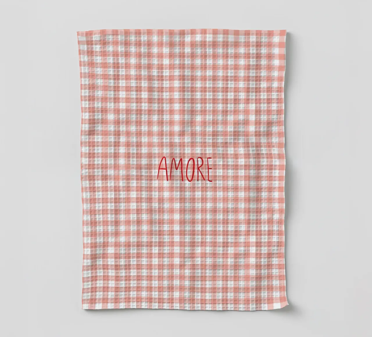 Amore Karo Peach canovaccio da cucina da Studio ROSAGRAU