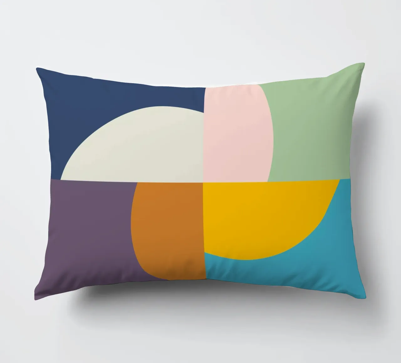 Seasons Suns | Winter Spring Summer Fall | Minimal Geometric cuscino da sabidussi