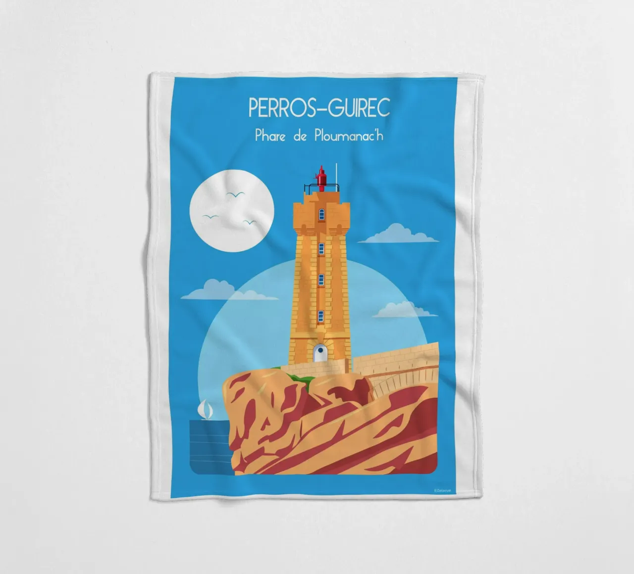 Faro di Ploumanac'h coperta in pile da Raphaël Delerue