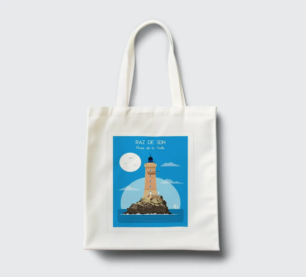 Faro della Vecchia Signora borsa in juta da Raphaël Delerue