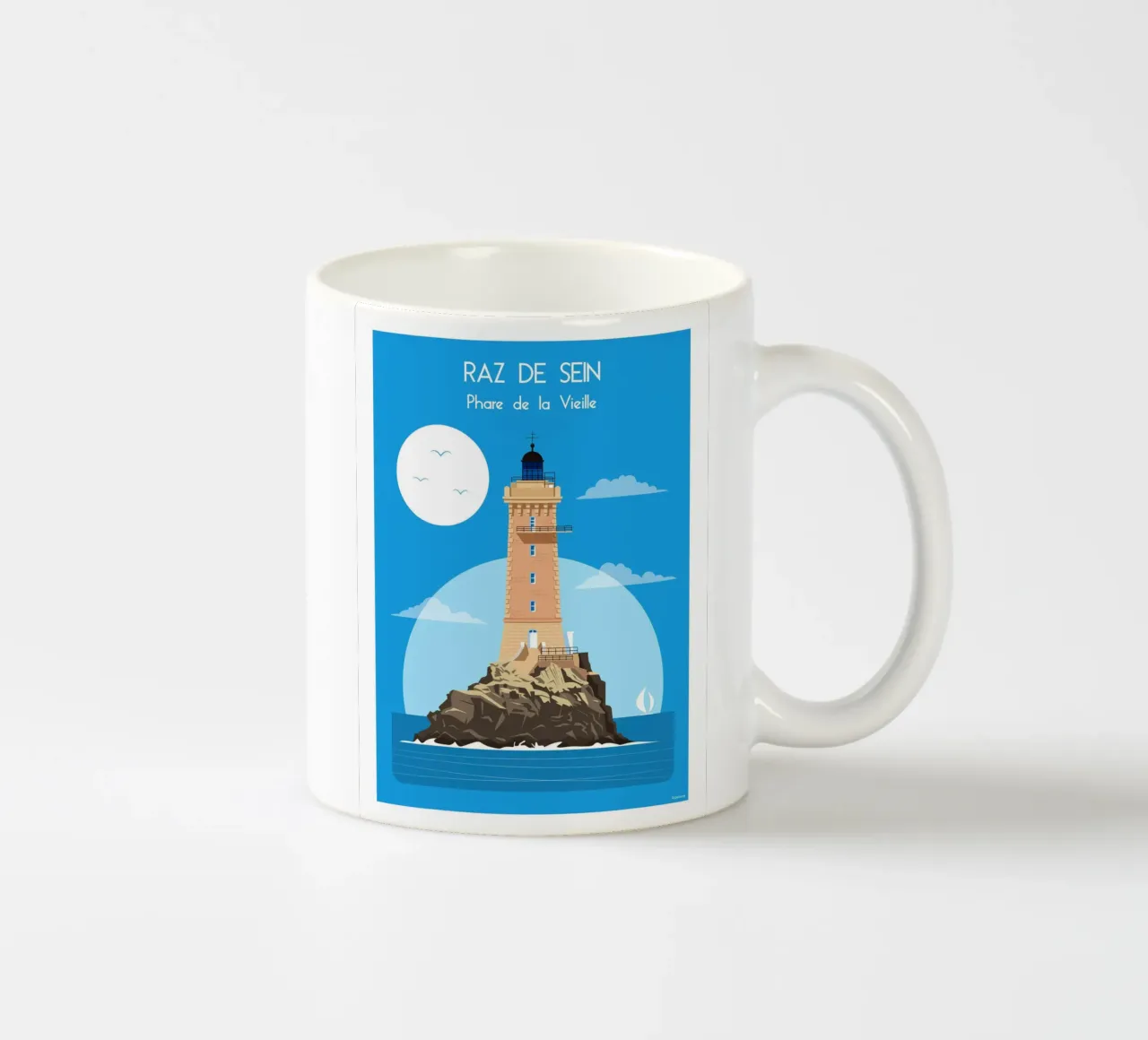 Faro della Vecchia Signora tazza in ceramica da Raphaël Delerue
