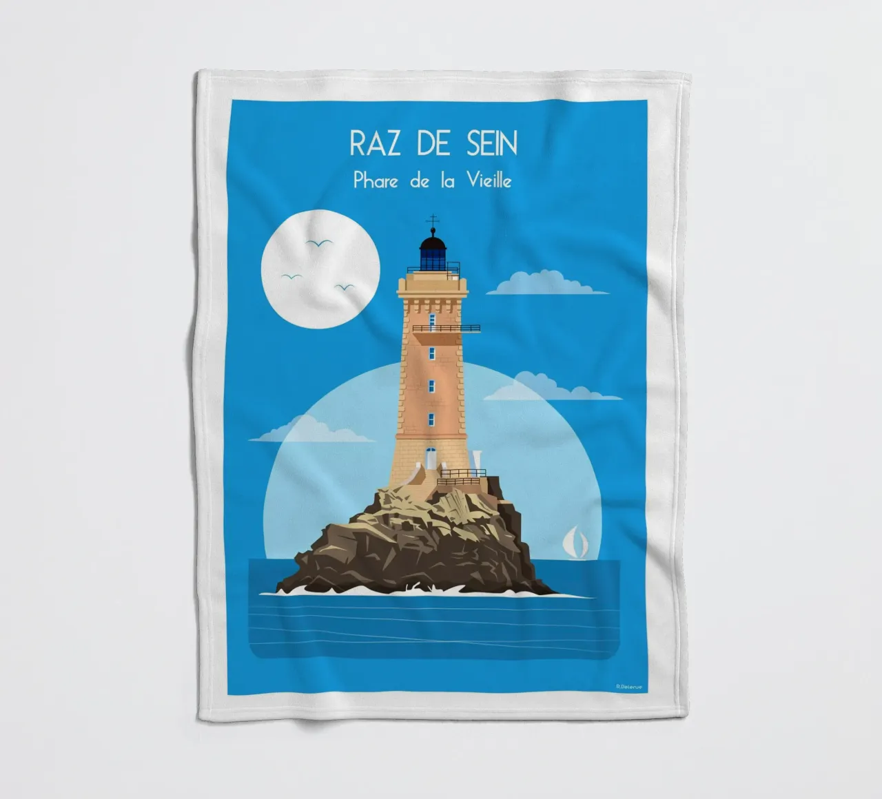 Faro della Vecchia Signora coperta in pile da Raphaël Delerue