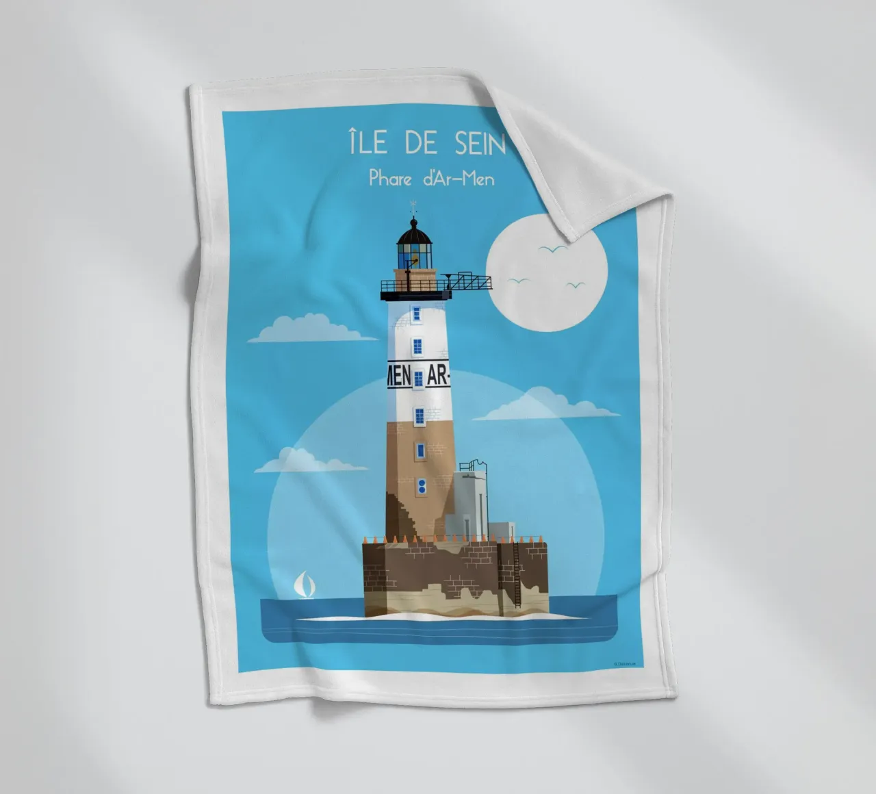 Faro di Ar-Men coperta in pile da Raphaël Delerue