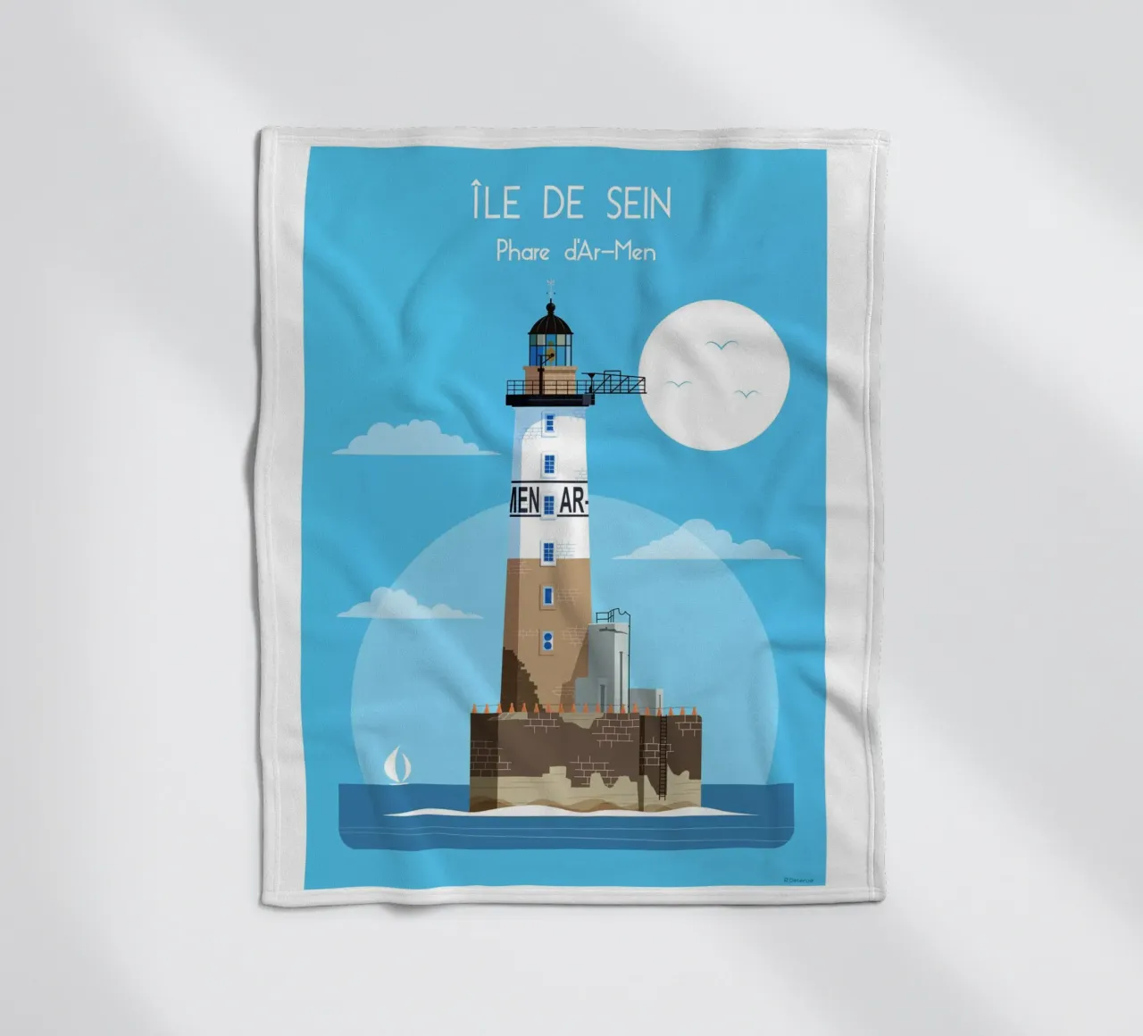 Faro di Ar-Men coperta in pile da Raphaël Delerue