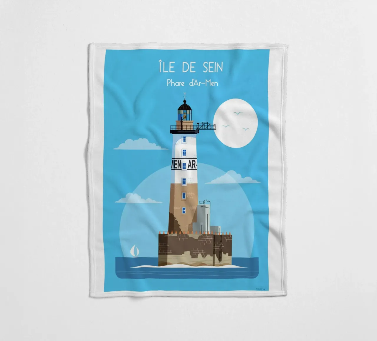 Faro di Ar-Men coperta in pile da Raphaël Delerue