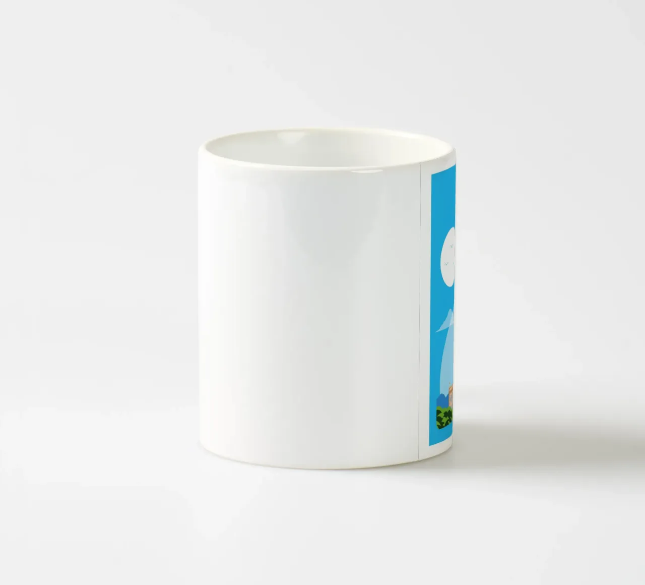 Phare des Baleines tazza in ceramica da Raphaël Delerue