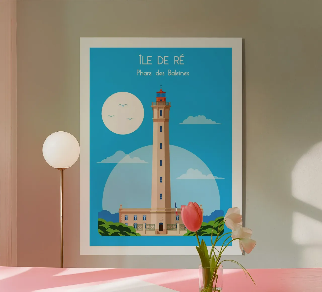 Phare des Baleines plexiglass da Raphaël Delerue
