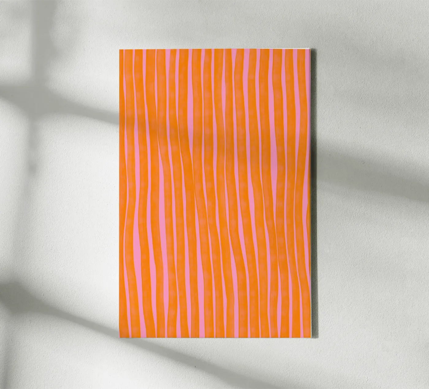 Orange Stripes Pattern tela da treechild