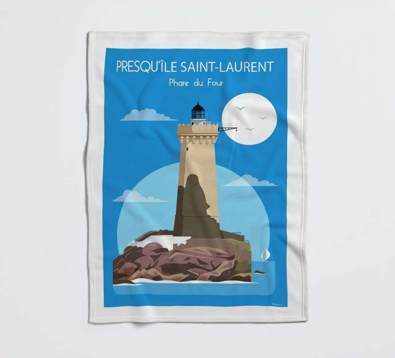 Quattro fari coperta in pile da Raphaël Delerue