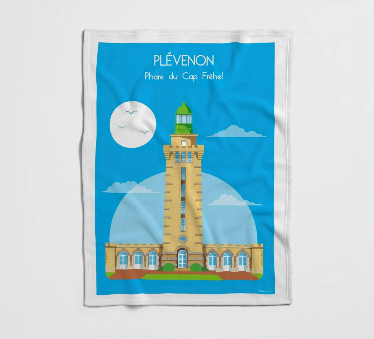Faro di Cap Fréhel coperta in pile da Raphaël Delerue