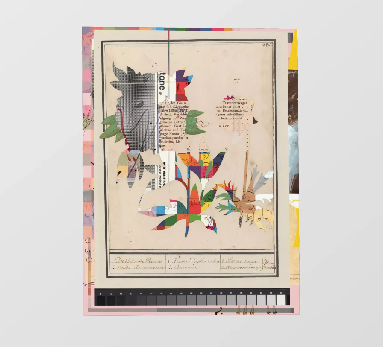 daydream night edition · colorful flower dreams pvc cover by Marko Köppe