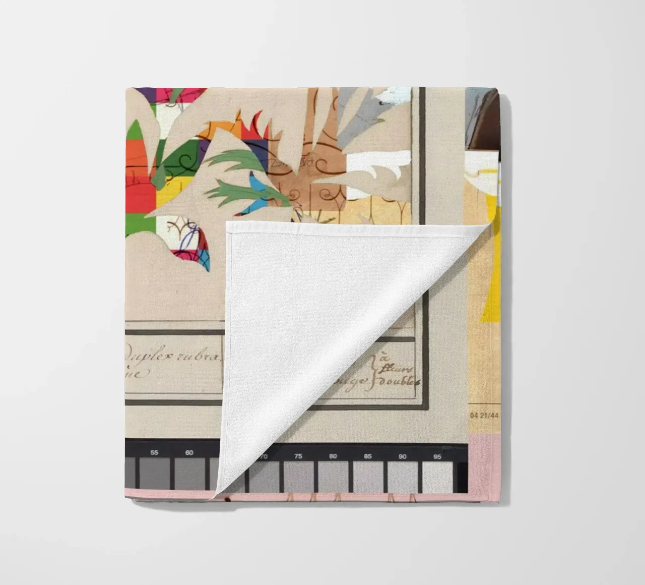 daydream night edition · colorful flower dreams beach towel by Marko Köppe