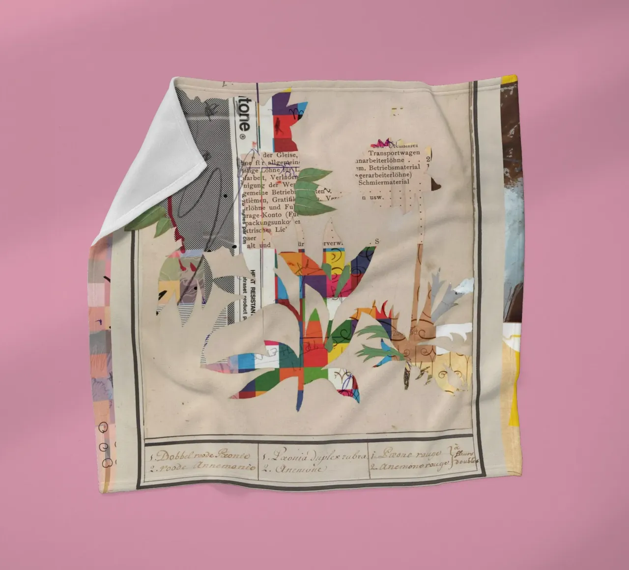 daydream night edition · colorful flower dreams coperta in pile da Marko Köppe