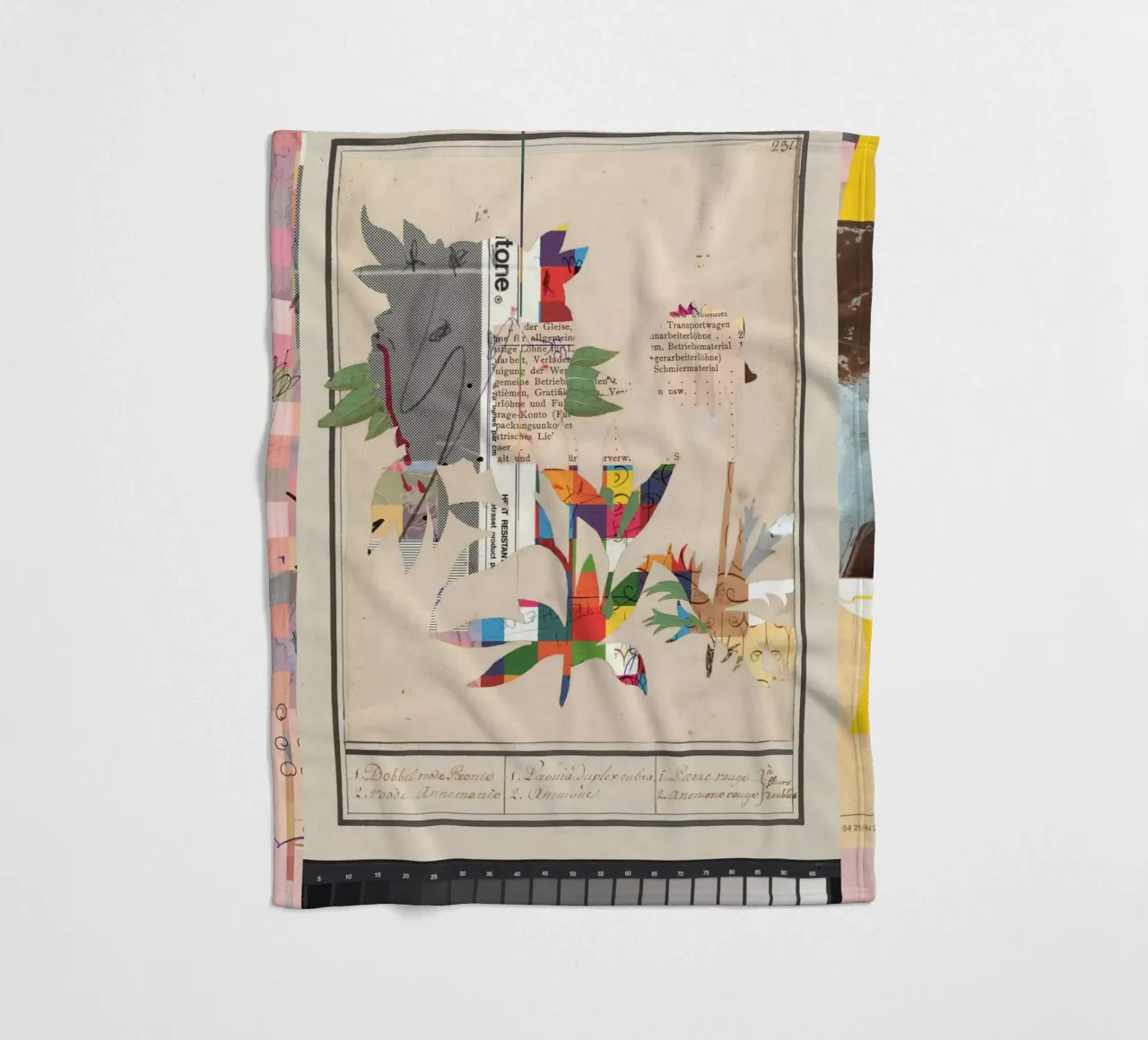 daydream night edition · colorful flower dreams coperta in pile da Marko Köppe