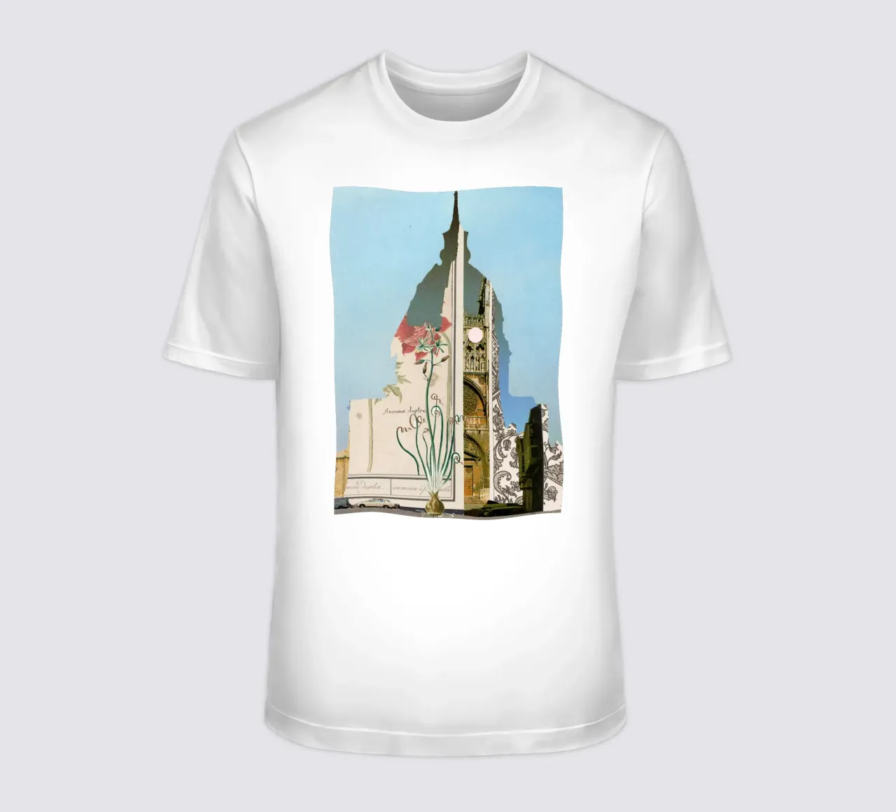 abstract dream house sunday t-shirt da Marko Köppe