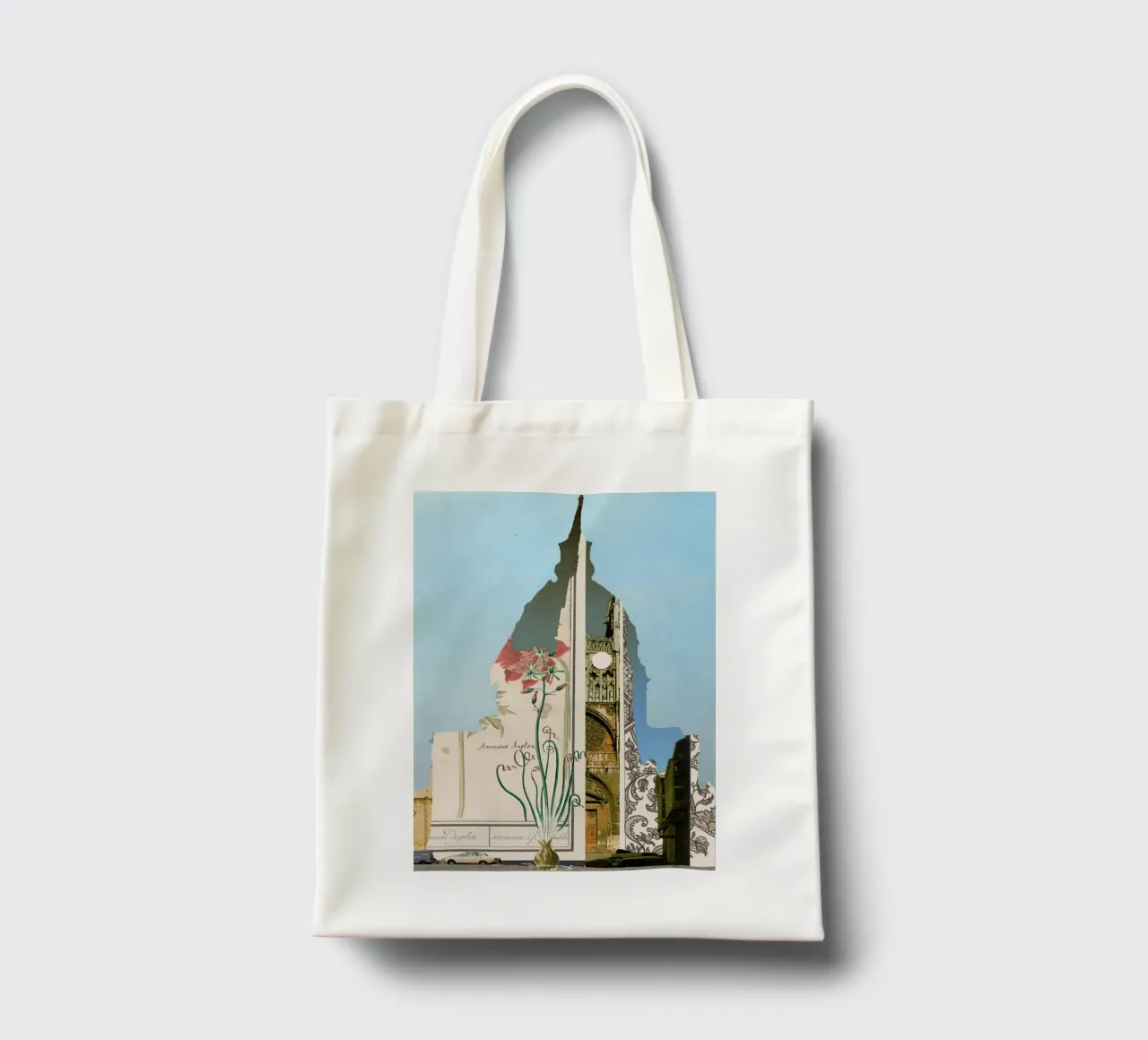 abstract dream house sunday tote bag de Marko Köppe