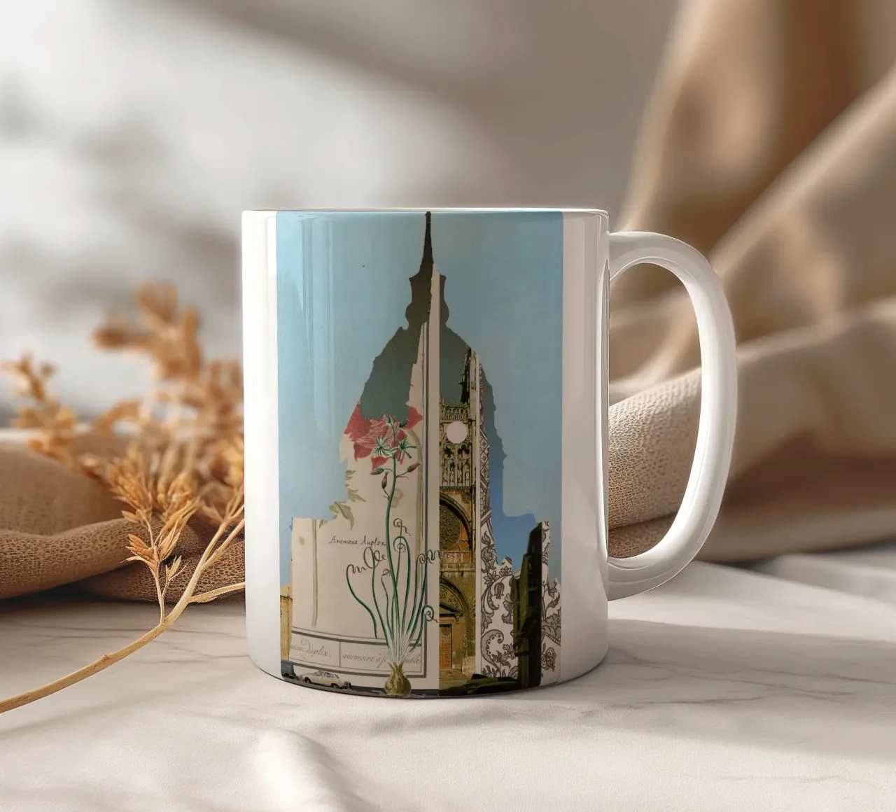 abstract dream house sunday tazza in ceramica da Marko Köppe
