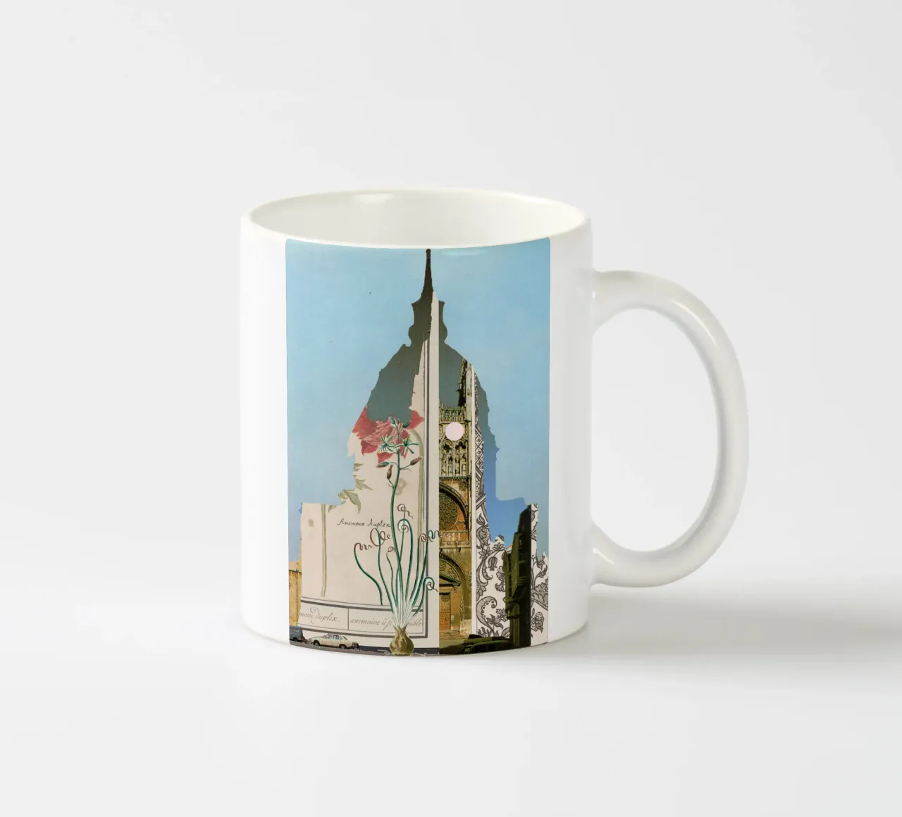 abstract dream house sunday tazza in ceramica da Marko Köppe
