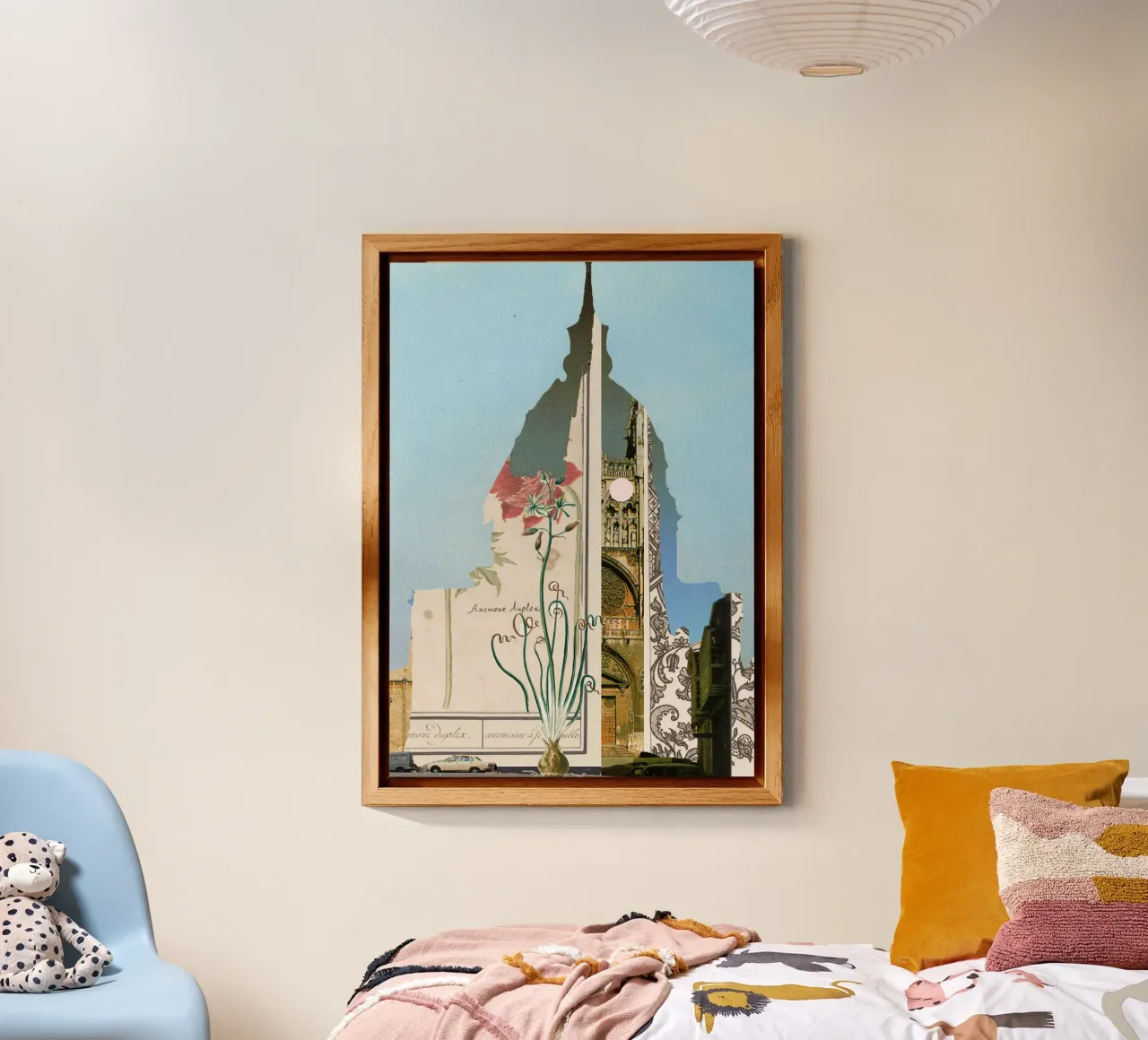 abstract dream house sunday alluminio dibond da Marko Köppe