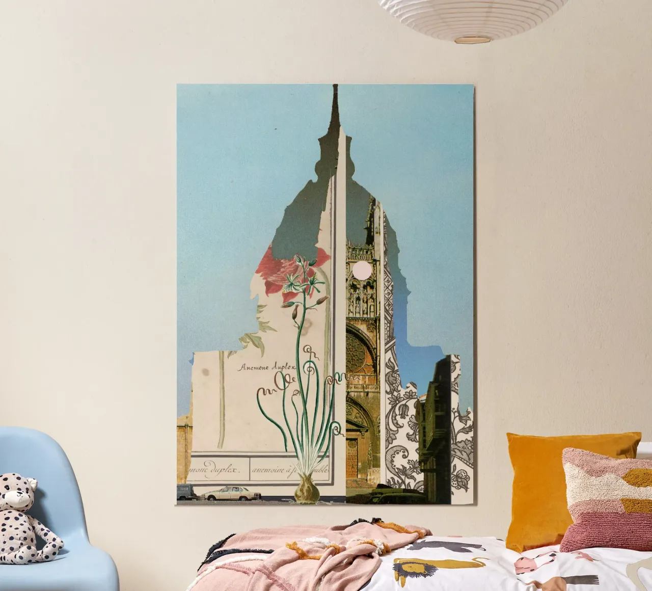 abstract dream house sunday alluminio dibond da Marko Köppe