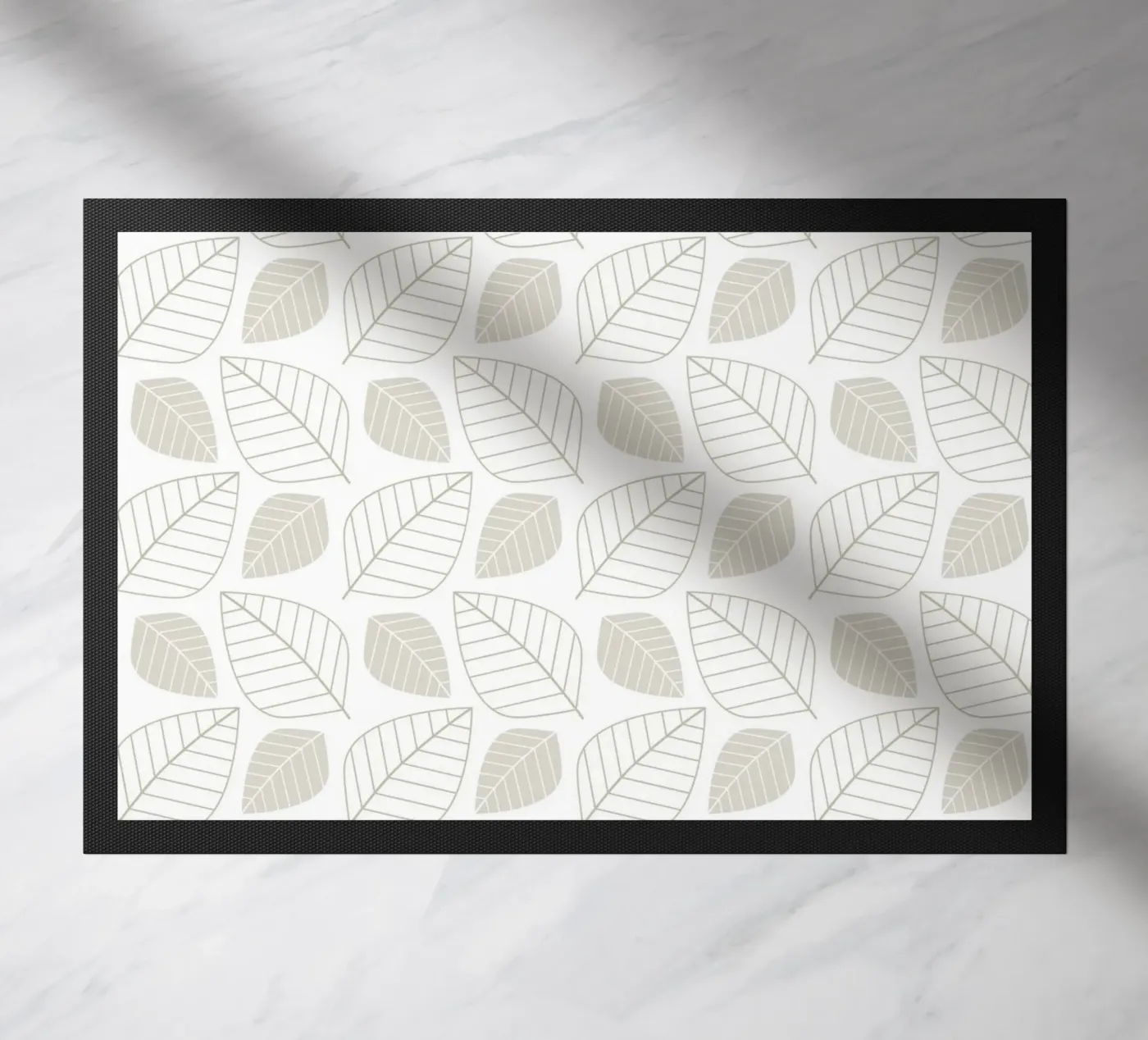 Botanical Pattern Fußmatte von Happypatterns