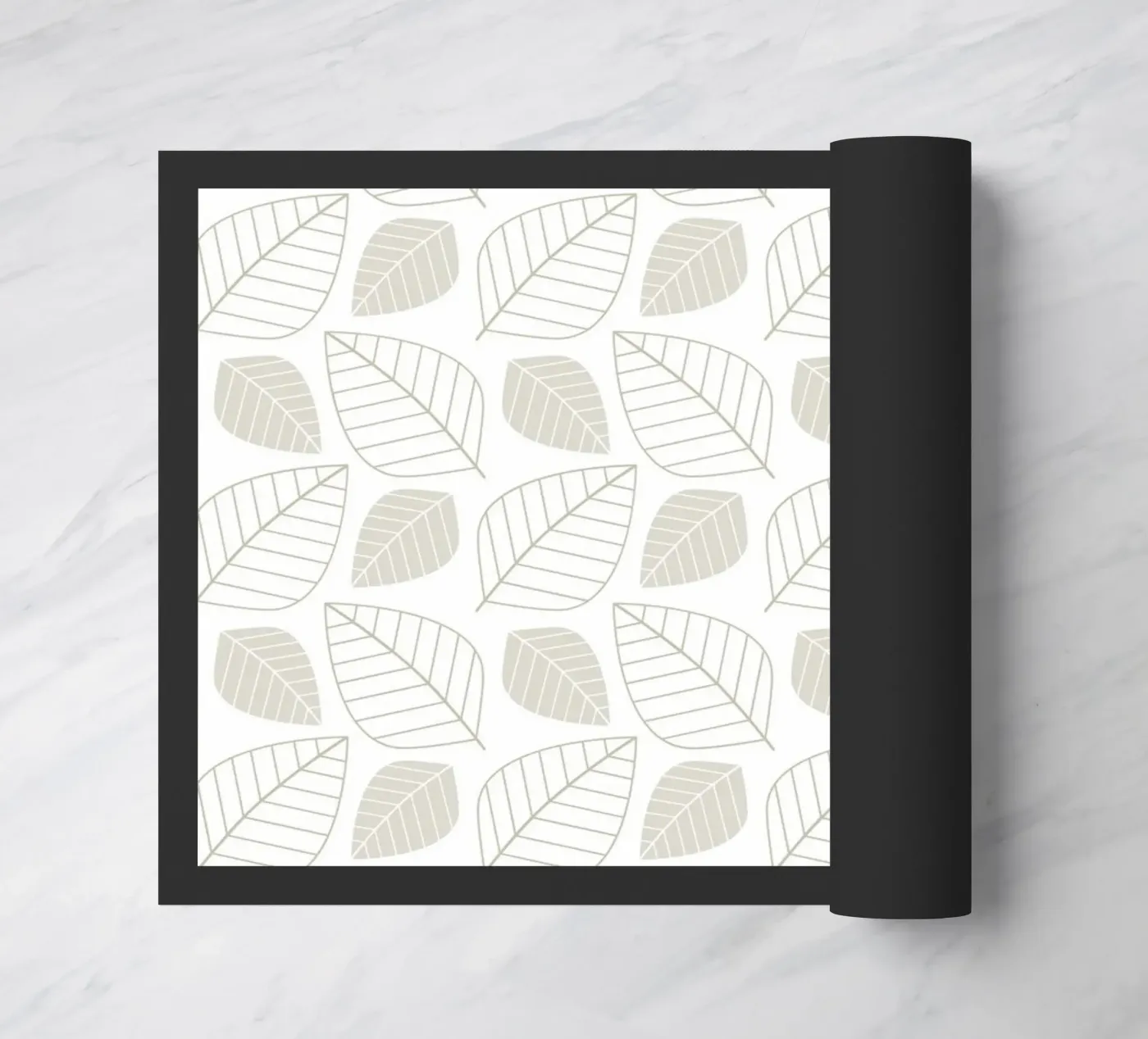 Botanical Pattern Fußmatte von Happypatterns