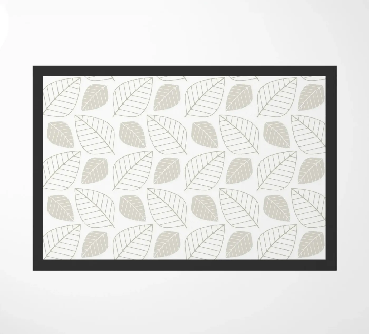 Botanical Pattern Fußmatte von Happypatterns