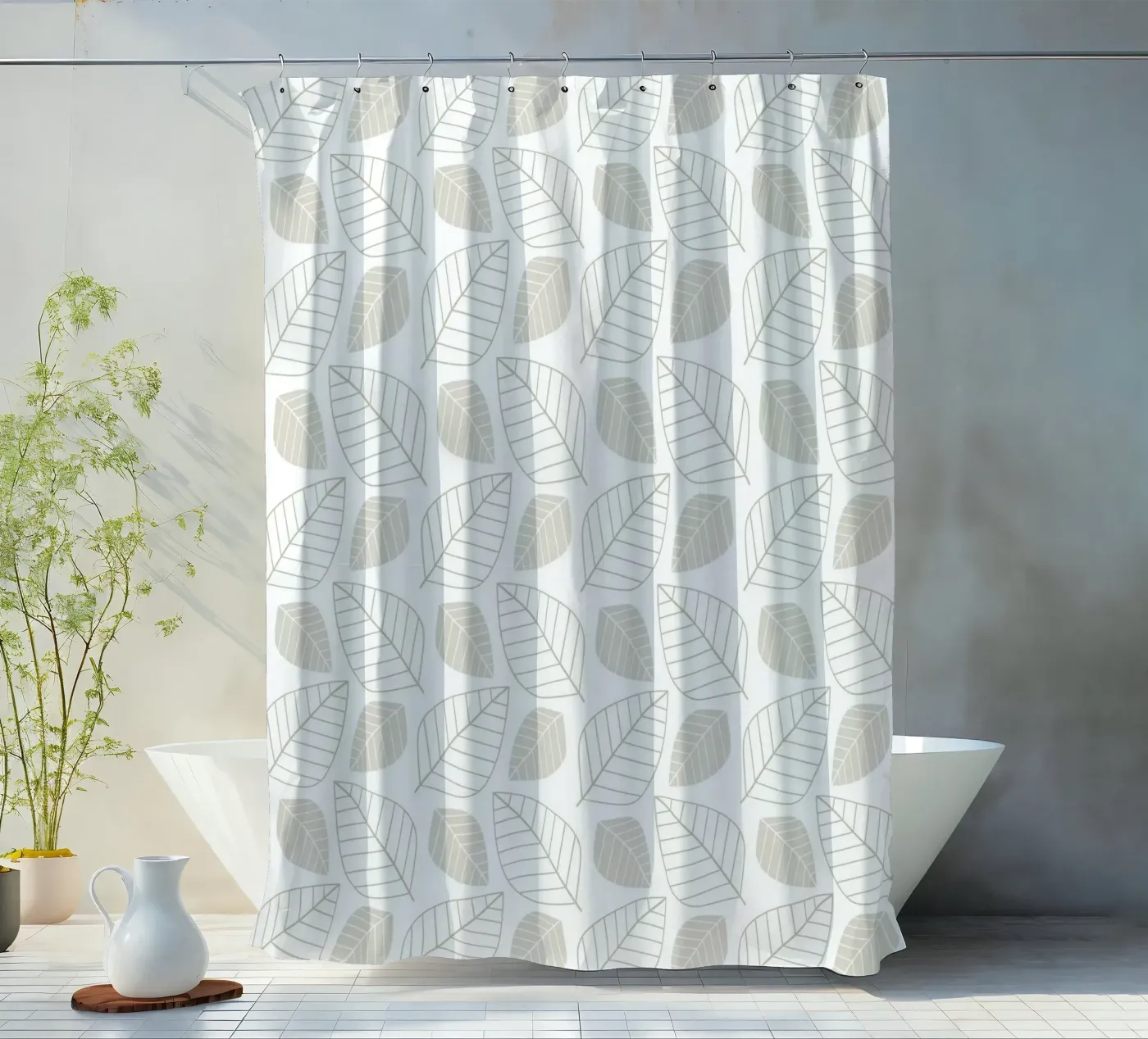 Botanical Pattern Duschvorhang von Happypatterns