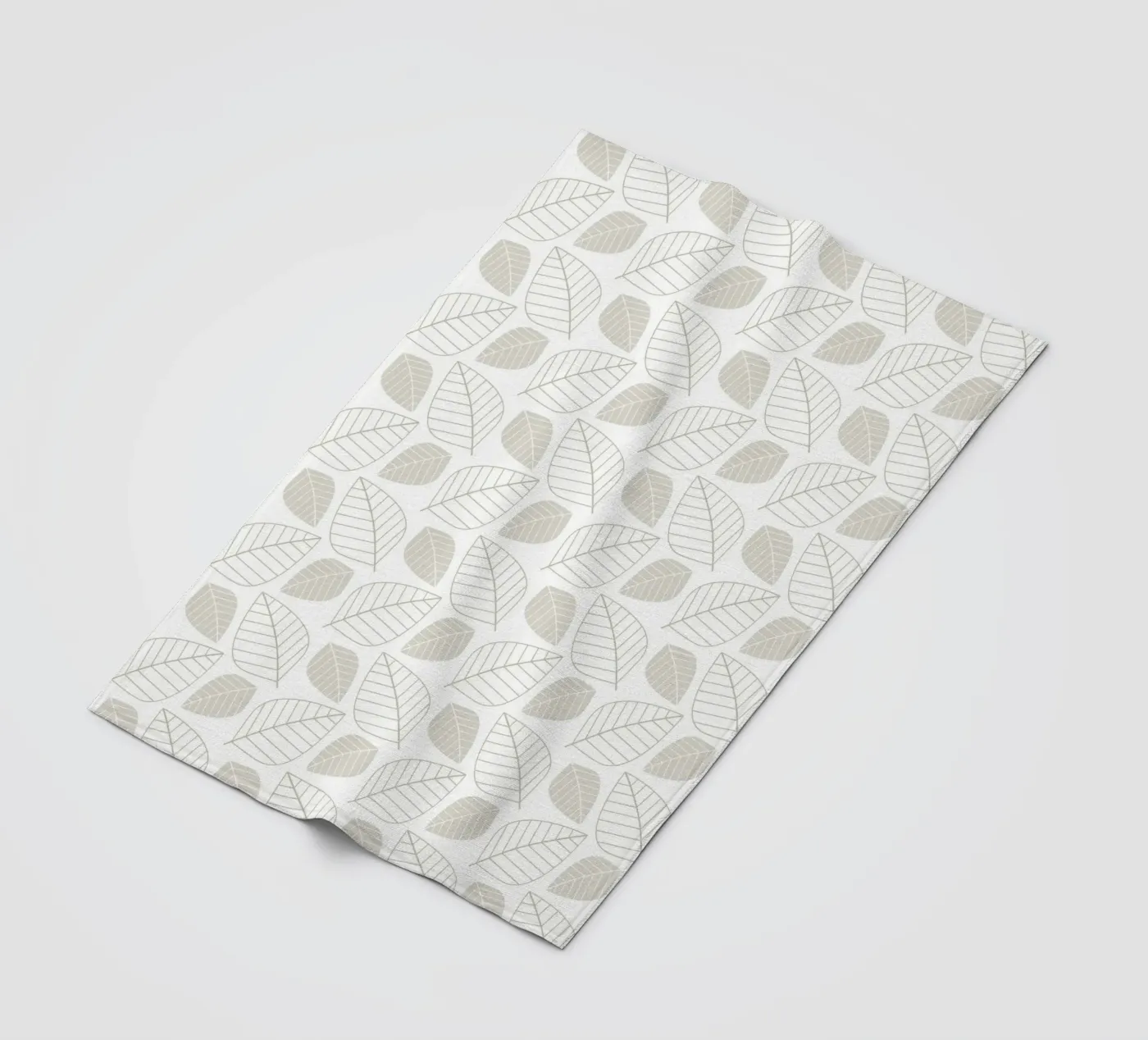 Botanical Pattern Fleecedecke von Happypatterns
