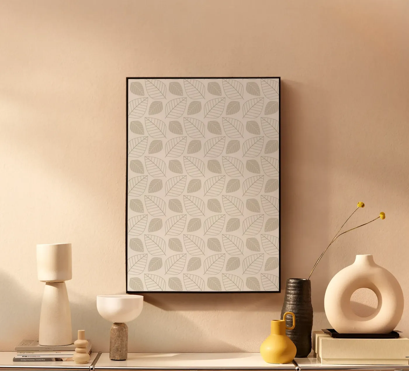 Botanical Pattern acryl van Happypatterns