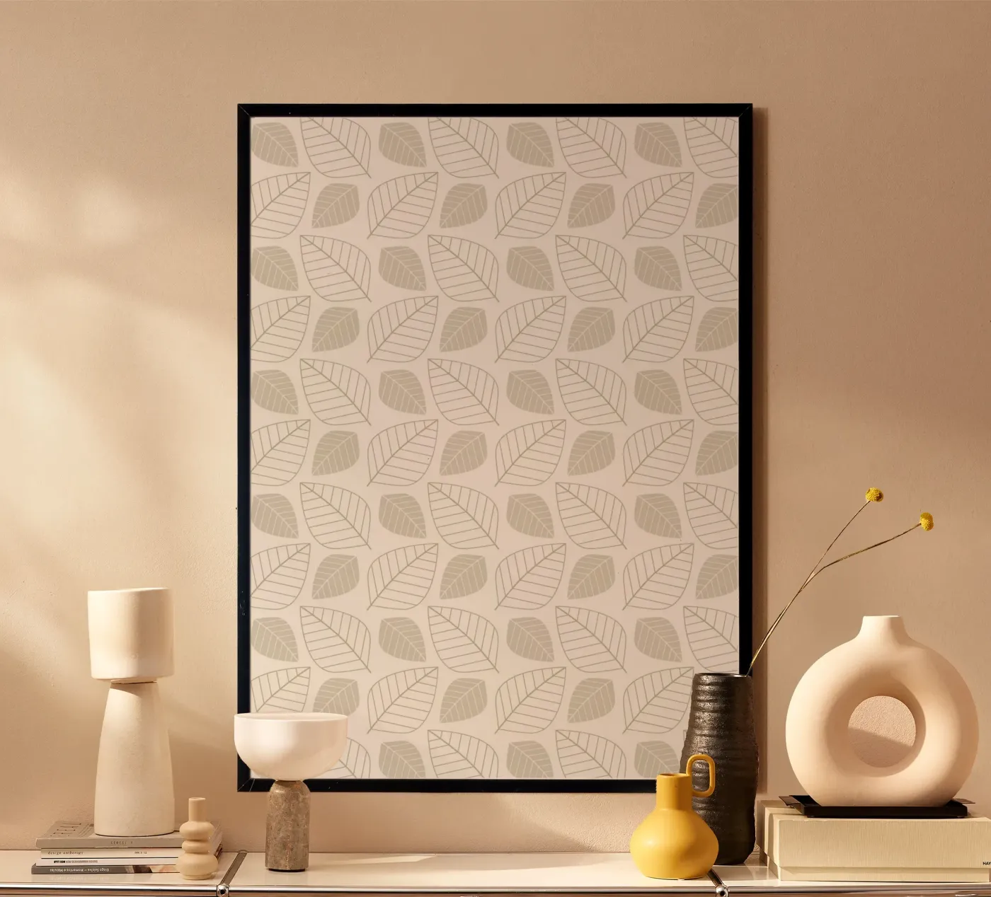 Botanical Pattern poster van Happypatterns