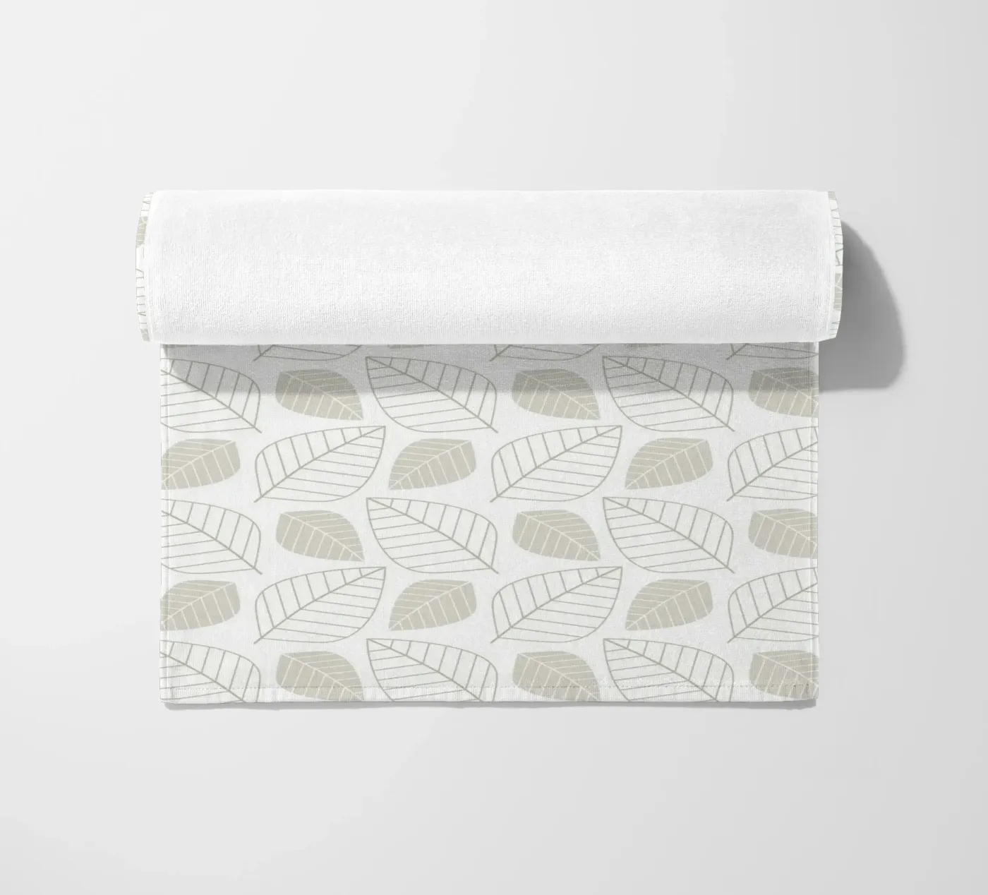 Botanical Pattern strandhanddoek van Happypatterns