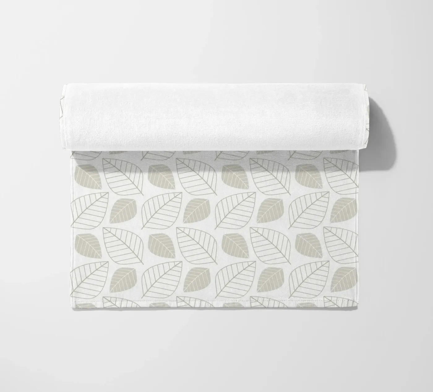 Botanical Pattern strandhanddoek van Happypatterns