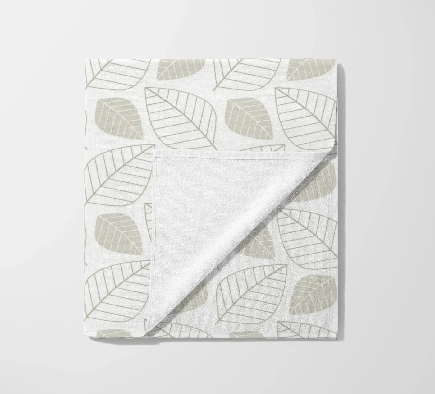 Botanical Pattern strandhanddoek van Happypatterns
