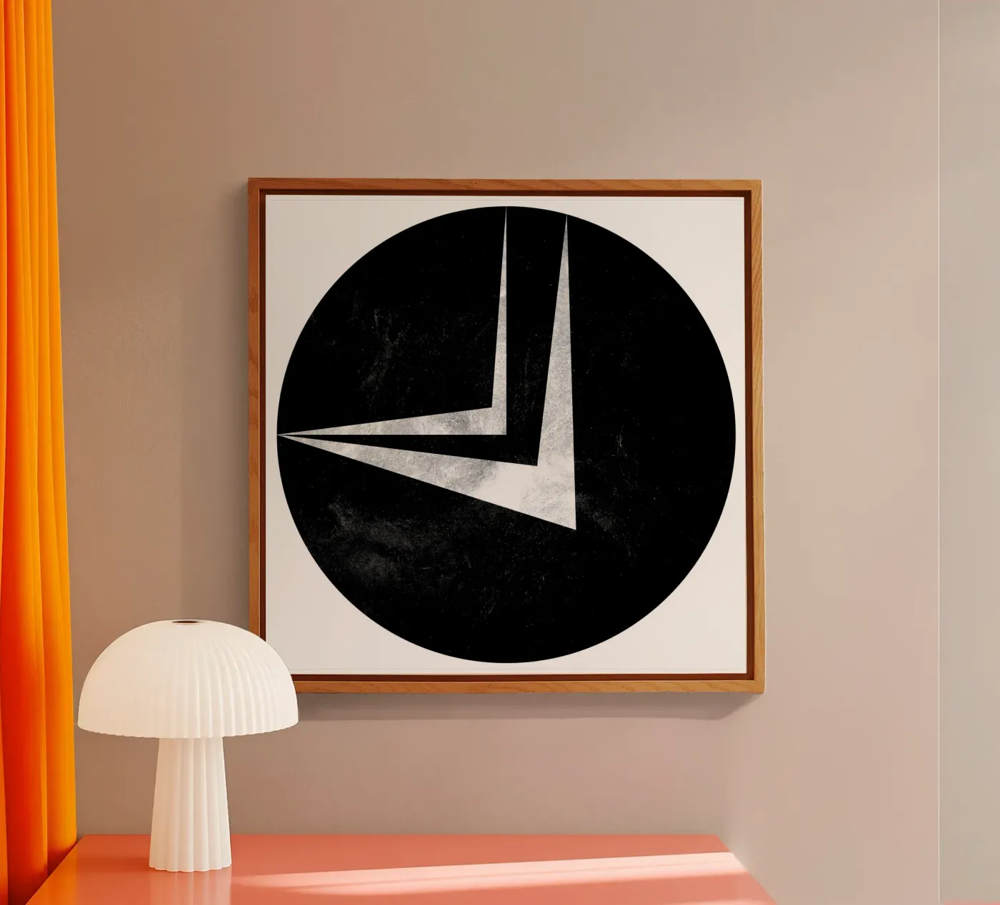 Black plexiglass da Lines Inside