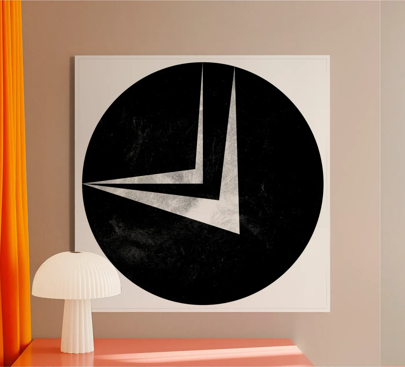 Black plexiglass da Lines Inside