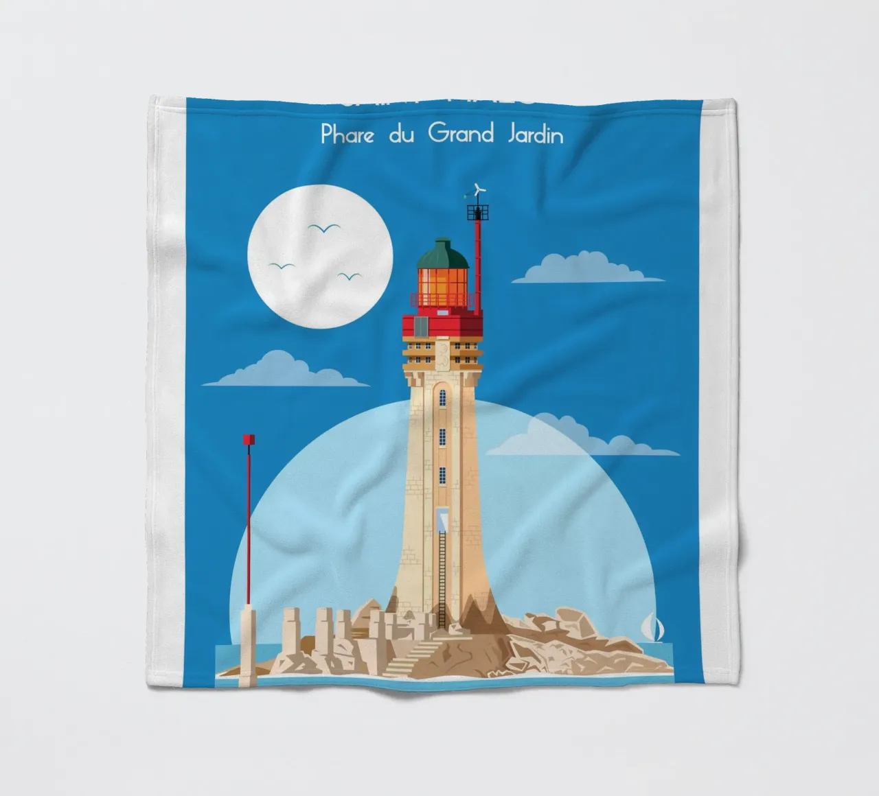 Faro del Grand Jardin coperta in pile da Raphaël Delerue