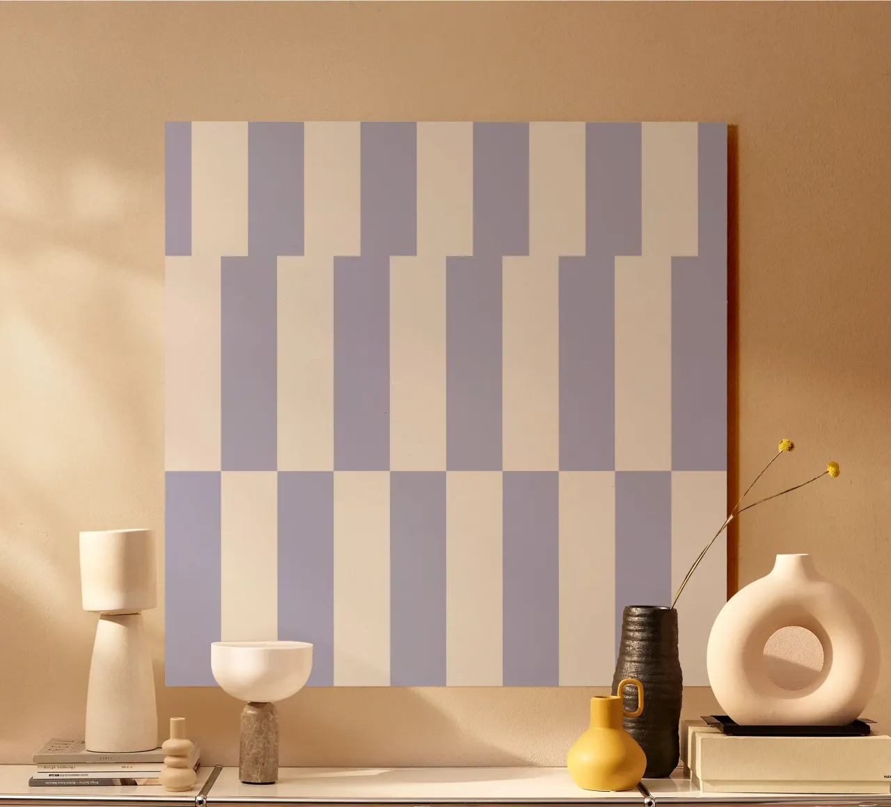 Stripes Lilac plexiglass da Studio ROSAGRAU