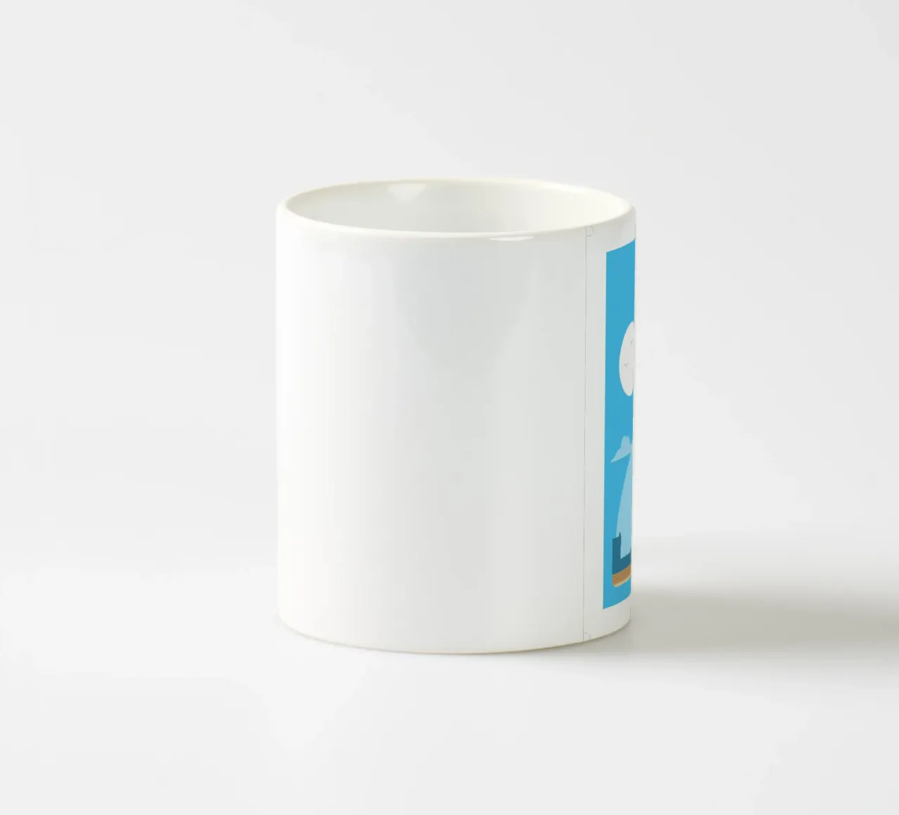Faro di Eckmühl tazza in ceramica da Raphaël Delerue