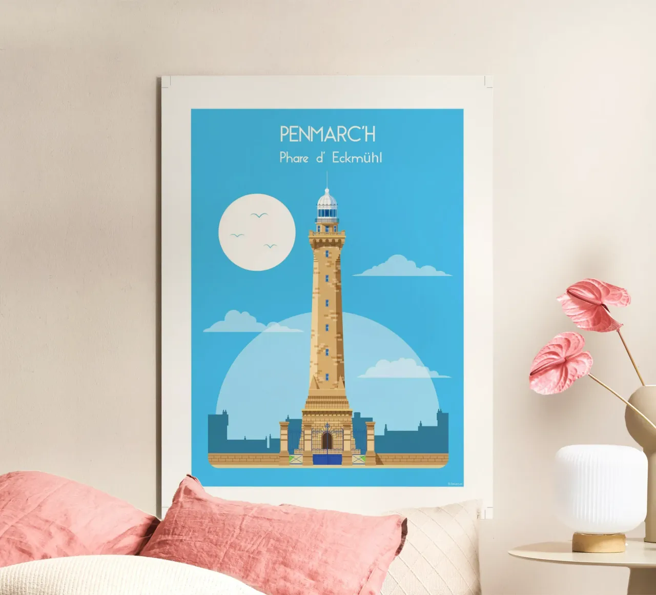 Faro di Eckmühl alluminio dibond da Raphaël Delerue
