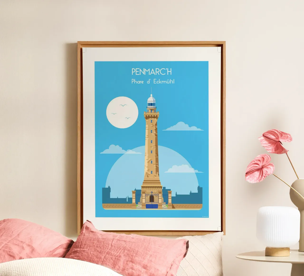 Faro di Eckmühl tela da Raphaël Delerue