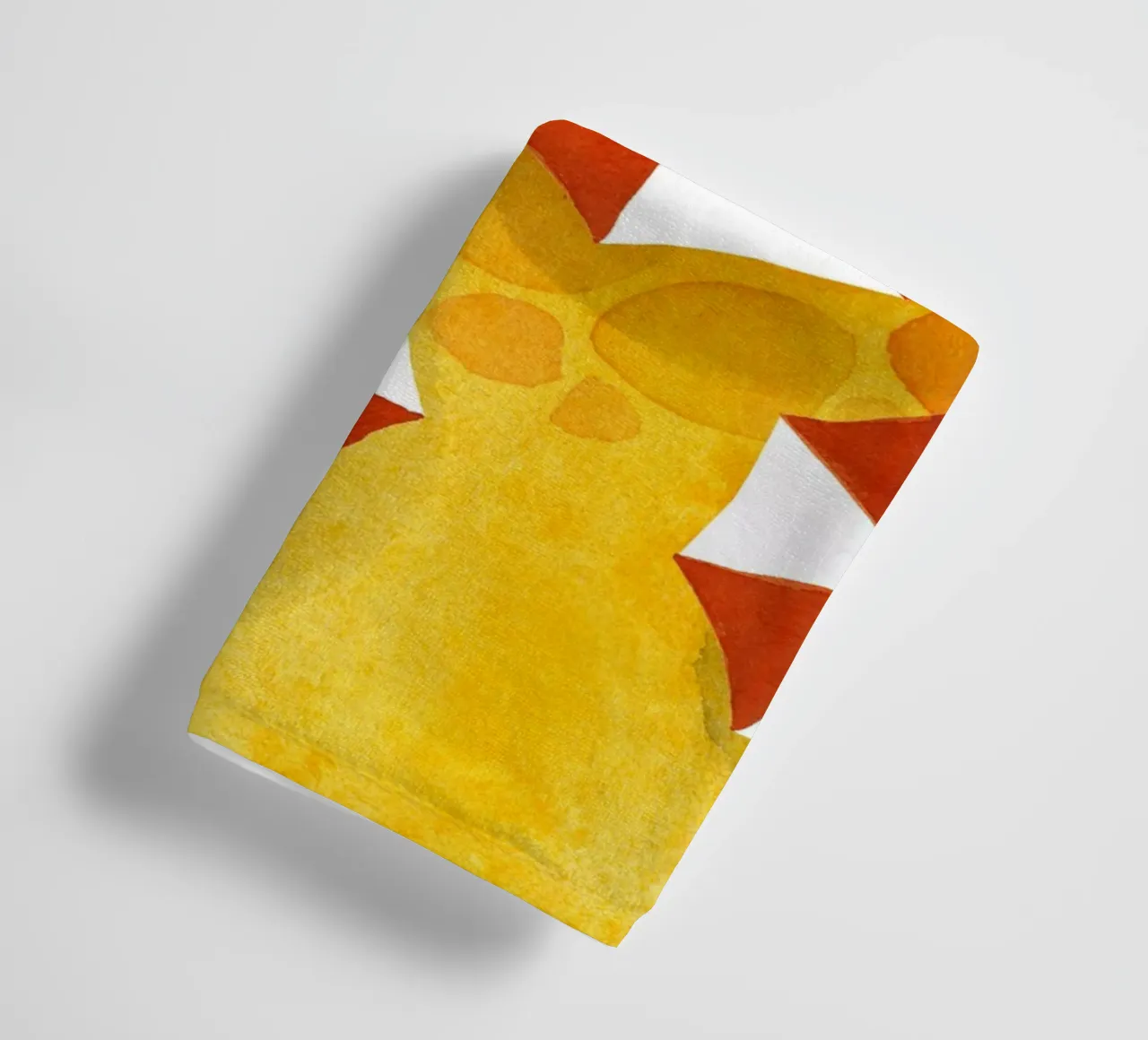 Umbrellas towel by Ekaterina Koroleva