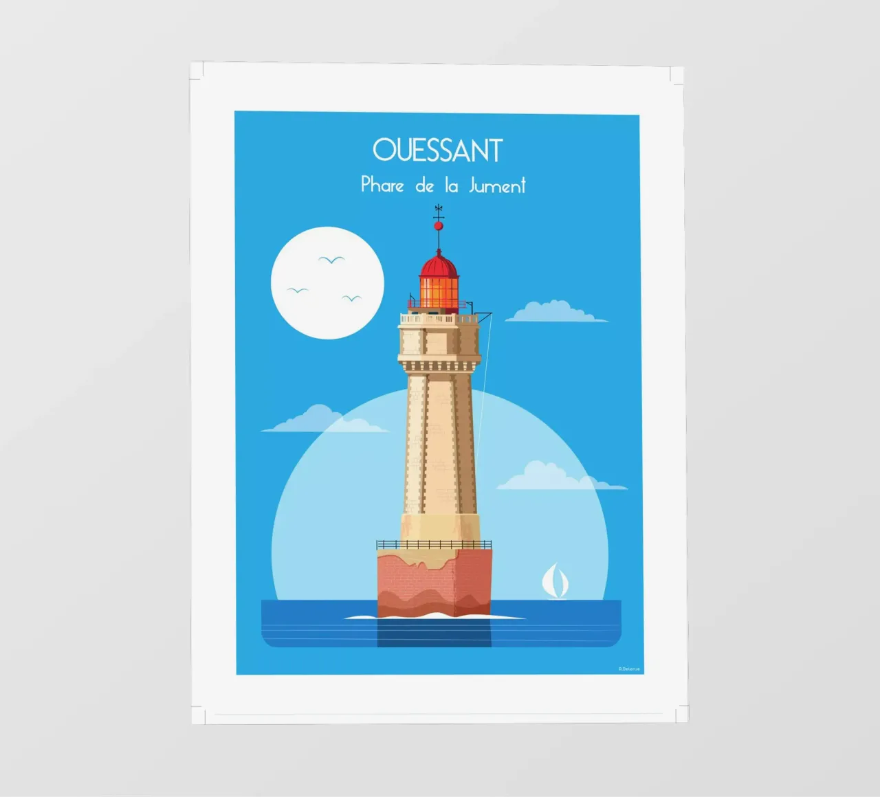 Faro di Jument telo in pvc da Raphaël Delerue