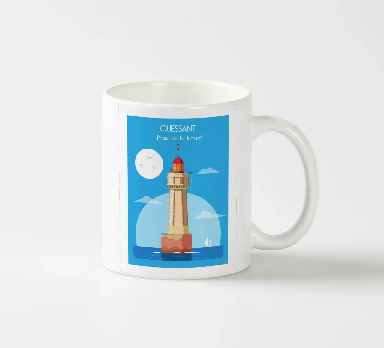 Faro di Jument tazza in ceramica da Raphaël Delerue