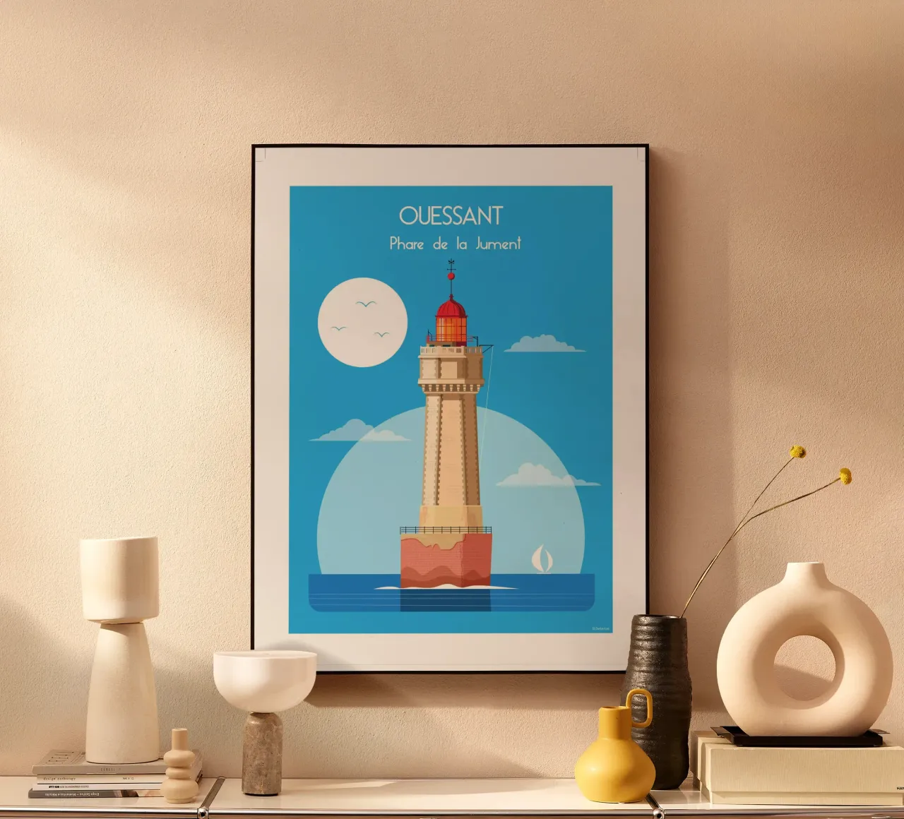 Faro di Jument alluminio dibond da Raphaël Delerue