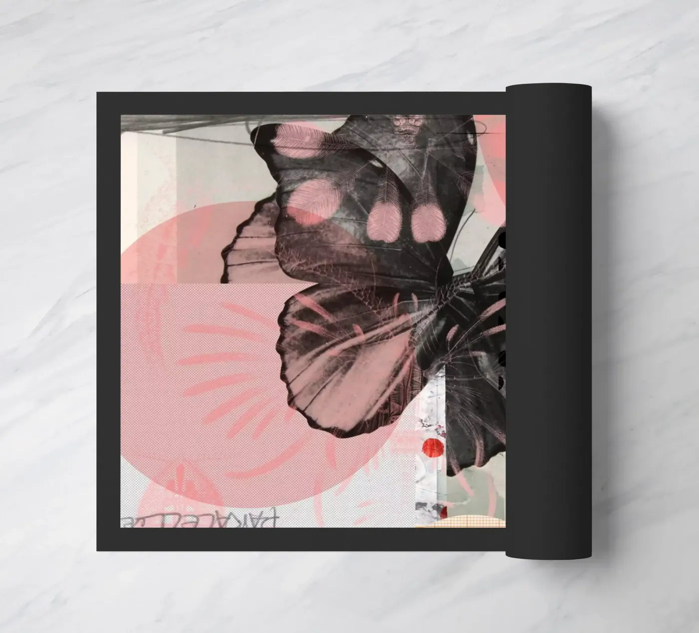 Abflug + deurmat van Marko Köppe