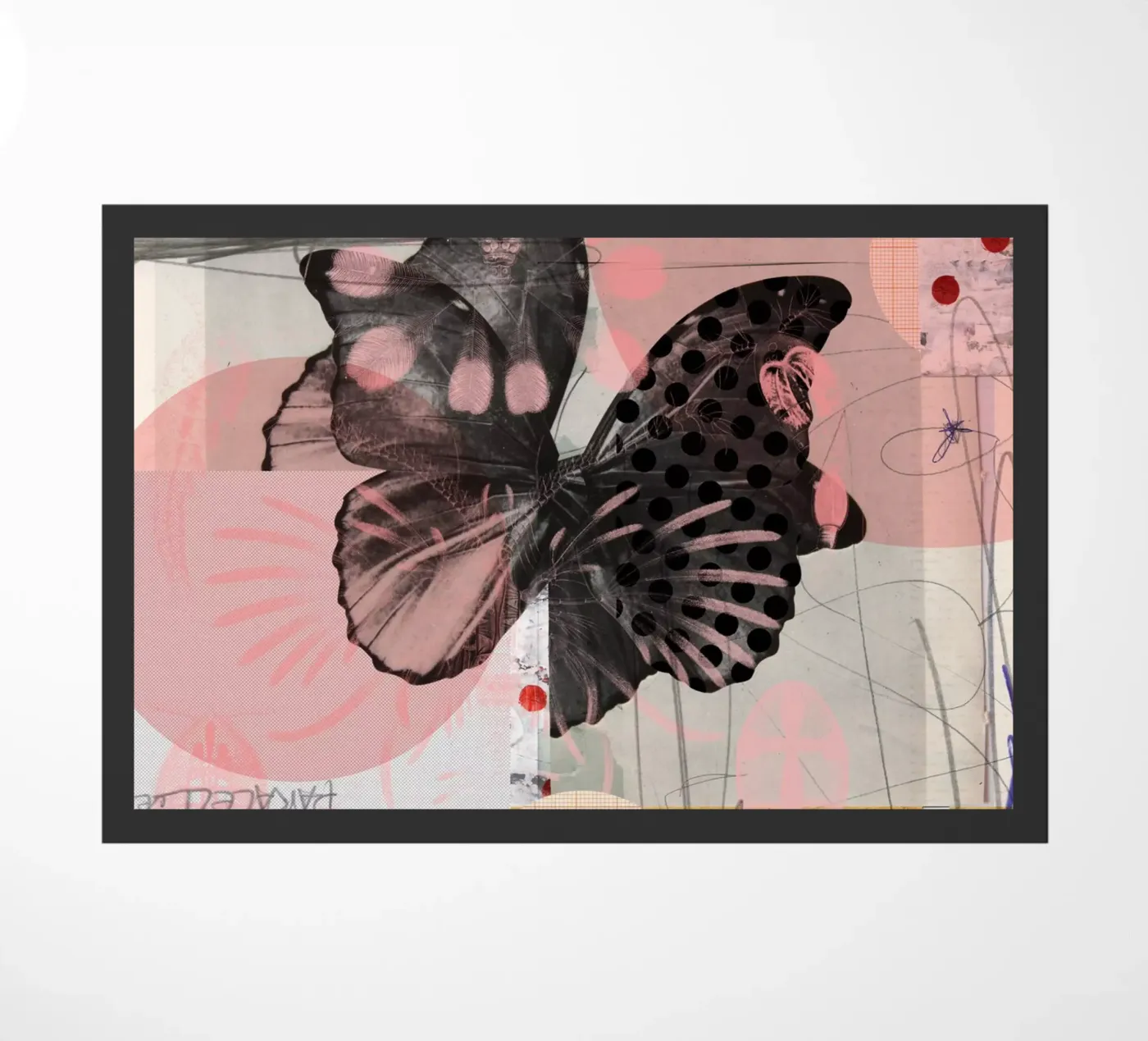 Abflug + deurmat van Marko Köppe